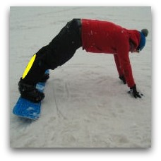 snowboarding exercise